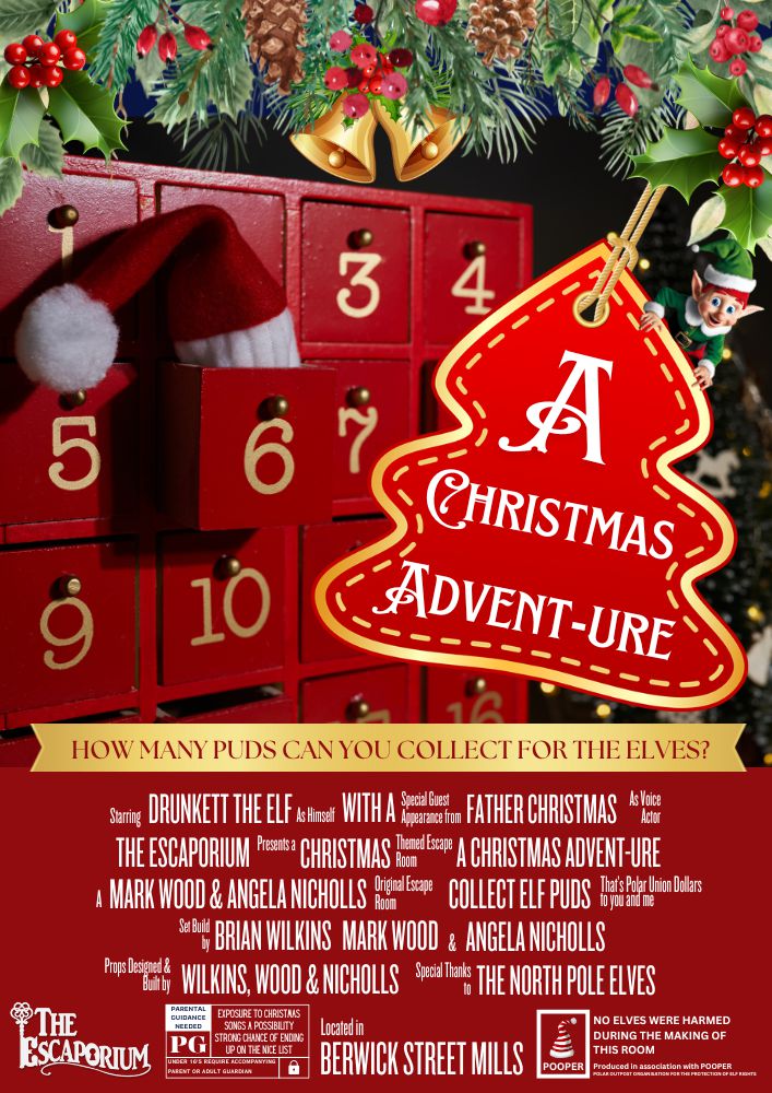 A Christmas Advent-Ure Poster